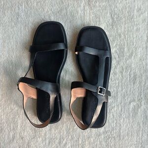 Madewell Dory 90s Sandals Size 9 Black